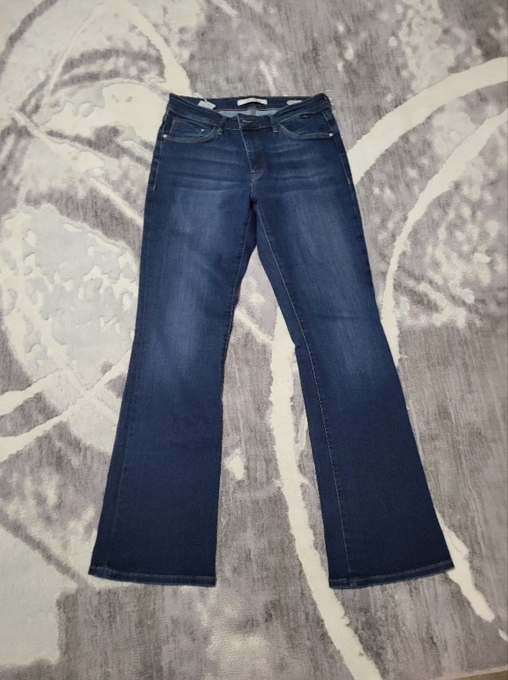 Mavi Maricia Women’s Skinny Bootcut Jeans in Deep Indigo Size W30/L32
